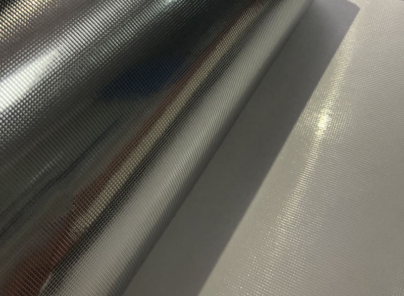 網紋膠亮銀PET不干膠