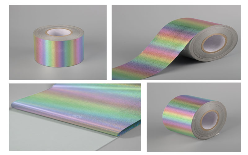 噴墨小沙點鐳射膜不干膠材料